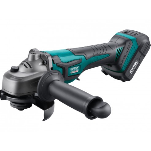 Акумулаторска аголна брусилка, SHARE20V, 125mm, BRUSHLESS, 20V Li-ion, 2000mAh